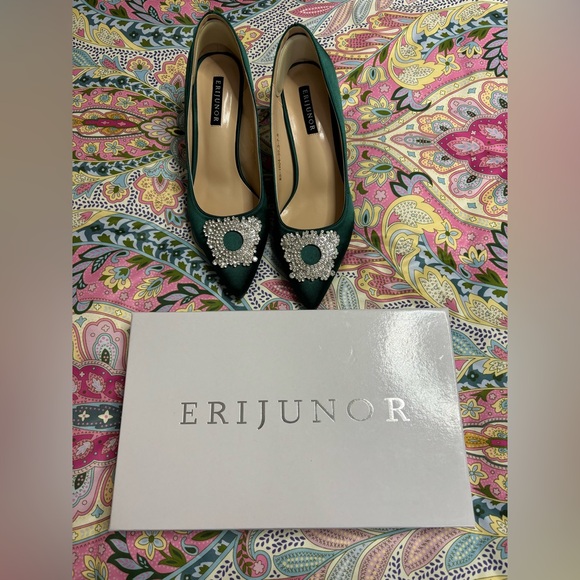 Erijunor Emerald green shoes - Picture 4 of 8